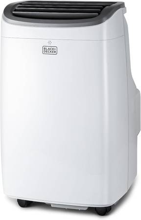 BLACK+DECKER 8,000 BTU Portable Air Conditioner up to 350 Sq. with Rem 1