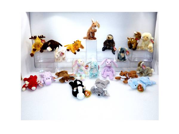 Beanie baby collection lot 20 animals 1