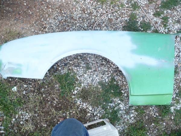 67-68 Camaro original Drivers side front fender 1