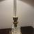 Stunning Vintage Abbey Corinthian crystal and brass lamp 14 thumbnail