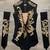 2 Custom Handmade Dance Costumes, Adult XS-S, Glam Dress-Up Clothes 9 thumbnail
