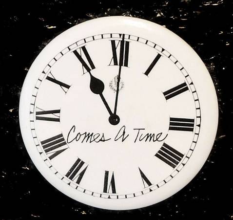 Neil Young Comes A Time Promo Button Pin Badge 1