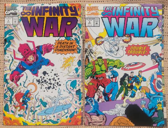 The Infinity War by Marvel Comics (1992) 1