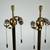 (2pc) Pair Tall MCM Style Brass Table Lamps 6 thumbnail