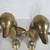 Dolphins Solid Brass Pair Standing Ridding Wave Home Decor Statues 11" 8 thumbnail