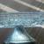 1960's Italian Cut Glass Cake Stand with Silver Plated Pedestal 3 thumbnail