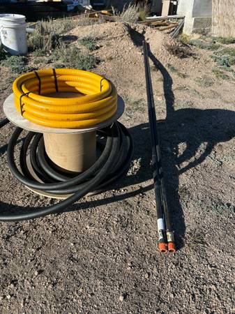 Gas pipe - unused leftovers from new build 1