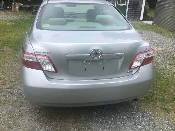 2007 Toyota Camry Hybird Sedan - $5,495 (Buzzards bay ma)63618139937537122