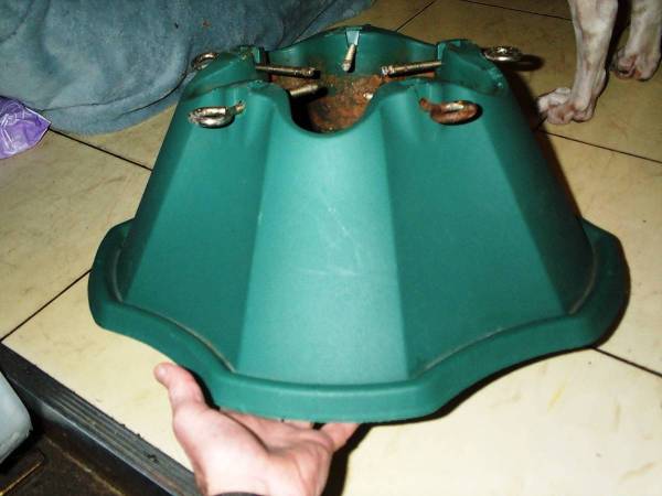 LARGE CHRISTMAS TREE STAND Artificial or Live Holiday Jack-Post 519-11 1