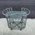 Contemporary Modern Style Rolling Bar Cart with 4 Wine Bottle Holders. 4 thumbnail