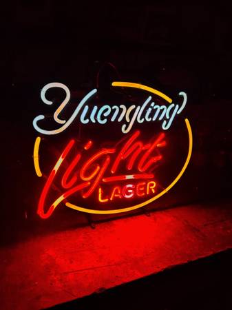Yuengling Light beer neon sign 1