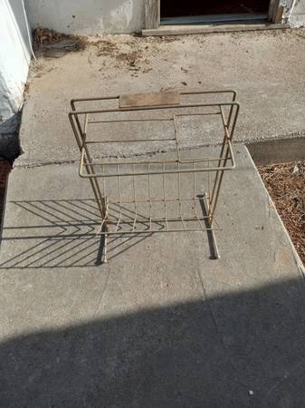 Antique magazine rack 1