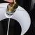 Modern Gold Color Pivoting Top & Adjustable Shade Floor Lamp 10 thumbnail