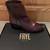 Frye Demi Zip Bootie Ankle Zip Boots Wine Sz Womens 9.5 1 thumbnail