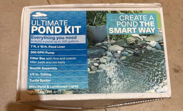 Smartpond 300 -GPH Submersible Corded Electric Pond Pump Kit - NEW!! 1