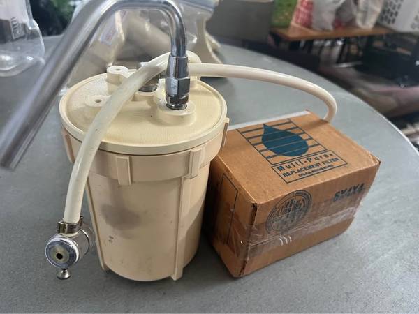 Multi pure Multipure countertop, water filter system with new filter 1