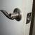 DOOR Bedroom Bathroom Entrance Closet White Wood with Doorknob Lock 2 thumbnail
