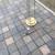 Post-Modern brass Torchiere floor lamp with shade B29 4 thumbnail