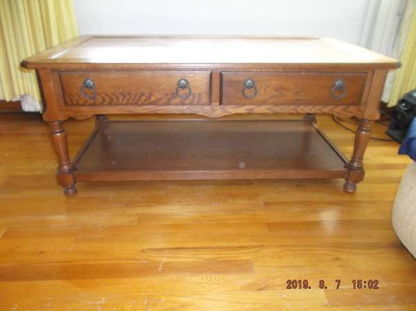 coffee table $400 reduced to 200, 190, ------- 1