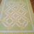 Handmade Twin Quilt Baby/Toddler Boy/Girl Green/Yellow Pastels 110" x 5 thumbnail