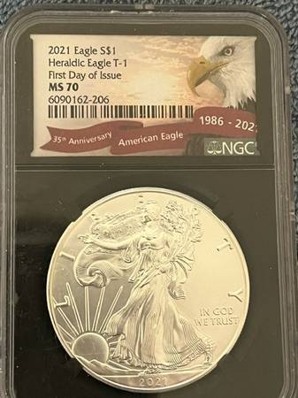GRADED SILVER EAGLE COINS 1