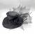 🎩 Black Hat with Tulle - Costume Accessory 1 thumbnail