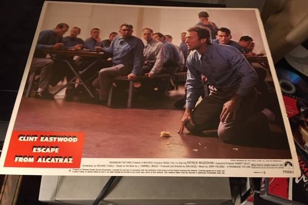 Clint Eastwood "Escape From Alcatraz" 11"x14" original movie poster 1