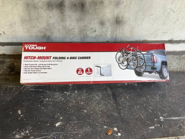 New 4 Bike Hitch Rack (11-4) 1