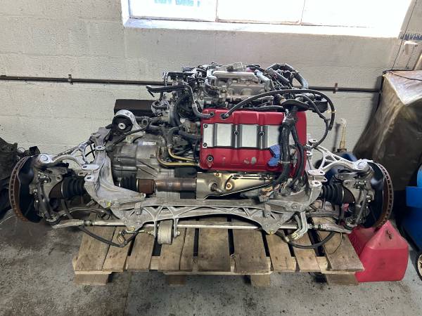 ACURA NSX ENGINE/AUTO TRANSMISSION CRADLE COMPLETE 1