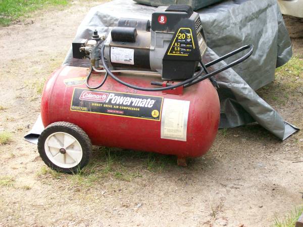 Coleman 20 gal 5 Hp Air Compressor 1