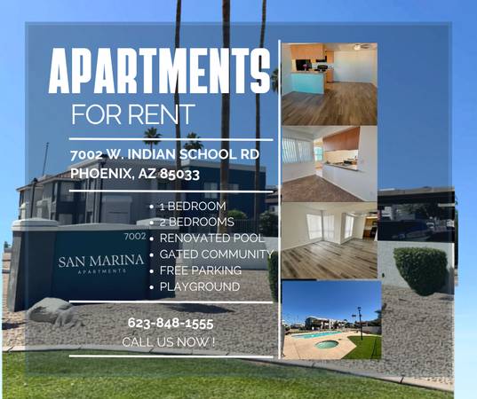 FIRST MONTH FREE – MOVE BEFORE AUGUST! 💥 San Marina Apartments 📍 1