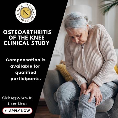 Join a Clinical Study for Osteoarthritis of the Knee 1