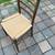 Midcentury Gio Ponti style Italian ladderback w/ Danish cord seat A223 1 thumbnail