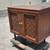 vintage solid poplar wood low boy 2 doors 5 thumbnail