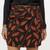 Dorothee Schumacher Wrap Black and Orange Wrap Mini Skirt -Large 2 thumbnail
