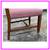 Loggia Showroom Custom Design Red Diamond Patterned + Nailhead Dining 9 thumbnail