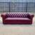 Amazing Vintage Leather Chesterfield Sofa 6 thumbnail