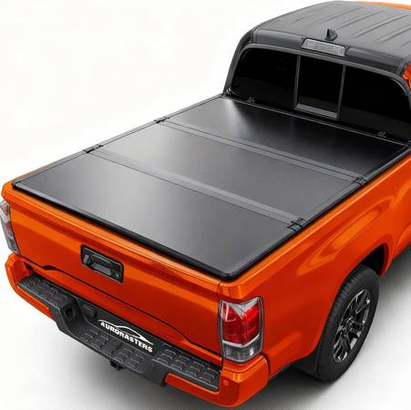 Hard Tri-Fold Truck Bed Tonneau Cover for 2005-2025 Nissan Frontier 5f 1