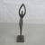 Boris Kramer Vtg "Carpe Diem" Hand Forged Steel Sculpture 9 1/2" Tall 5 thumbnail