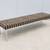 Mid-Century Modern Style Cumberland Rectangular Cambridge Metal Bench 2 thumbnail