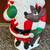 Santa With Reindeer Blow Mold, 40” Tall 3 thumbnail