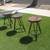 3- Solid Wood Bar Stools-w/ Metal Hairpin legs-Counter Height Like New 1 thumbnail