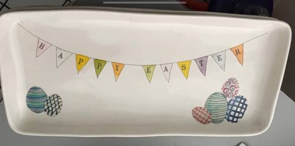 NEW Serving Tray Happy Easter 1