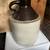 Antique crock jug with wide mouth opening. 3 thumbnail
