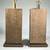 (2pc) Pair Tall Brown MCM Design Table Lamps 9 thumbnail