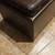 BROWN LEATHER OTTOMAN WITH STORAGE, SQUARE 6 thumbnail