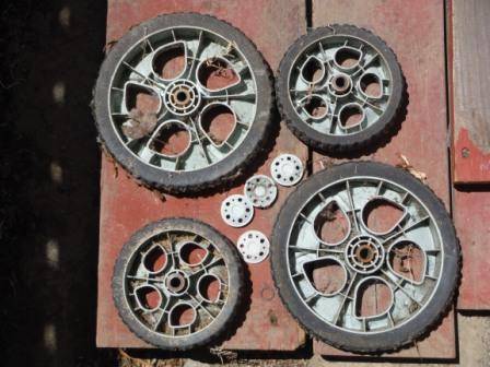 Lawnmower wheels 1