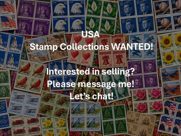Collector Actively Looking to Purchase Your Stamp Collection! 1