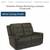 Leather Powered Reclining Loveseats 4 thumbnail