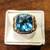 18K Gold BLUE Topaz Silver RING 2 thumbnail